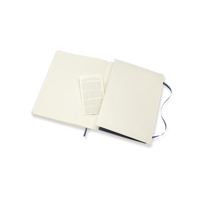 Moleskine Notebook X-large Soft Cover Blå Dotted