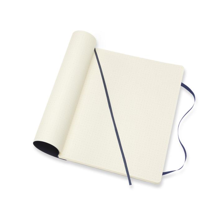 Moleskine Notebook X-large Soft Cover Blå Dotted