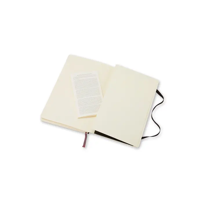 Moleskine Notebook Large Soft Cover - Röd - Linjerad
