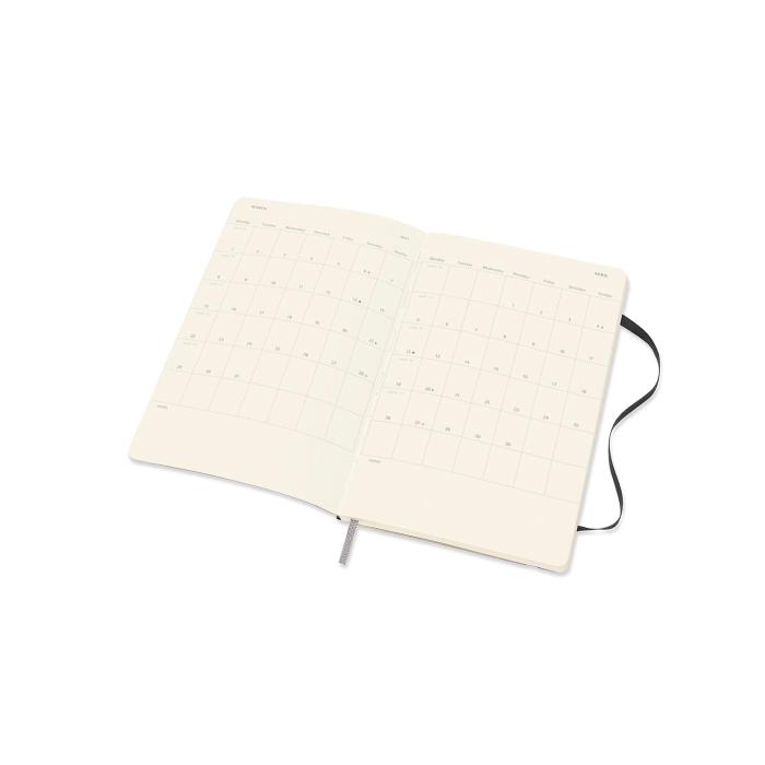 Moleskine Weekly notebook Large Black Soft 2021