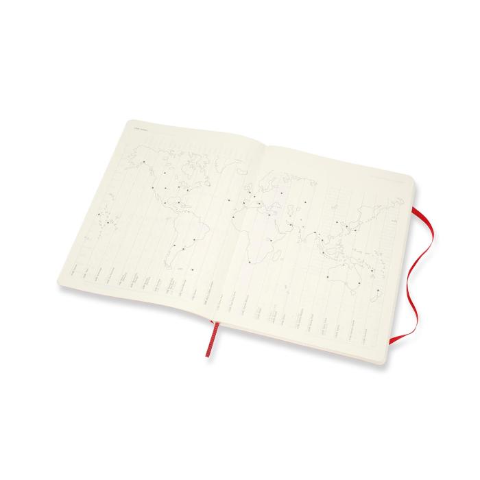Moleskine Weekly notebook XL Red 2021