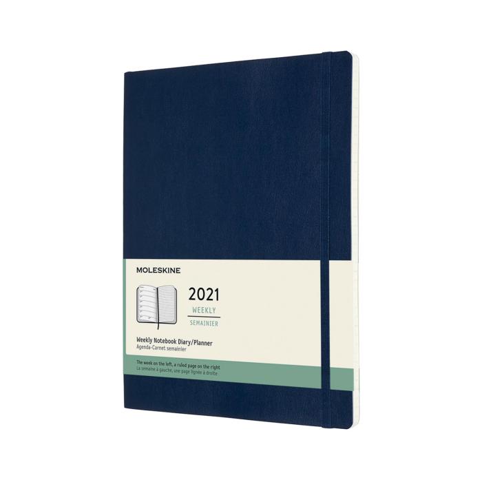 Moleskine Weekly notebook XL Black 2021