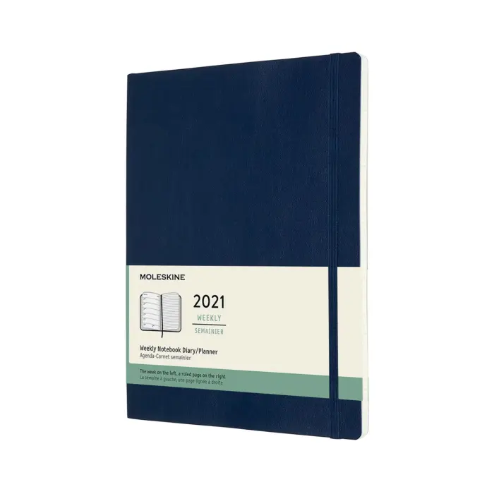 Moleskine Weekly notebook XL Black 2021