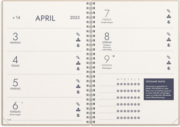 Kalender Mitt klimatsmarta år 2023