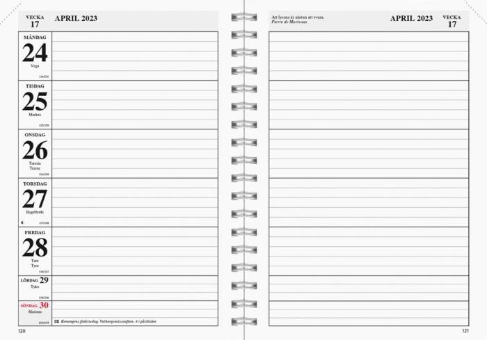 Lärarkalender förskola 2022-2023