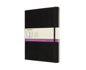 Moleskine Classic Hard XL Plain/Ruled Notebook Black