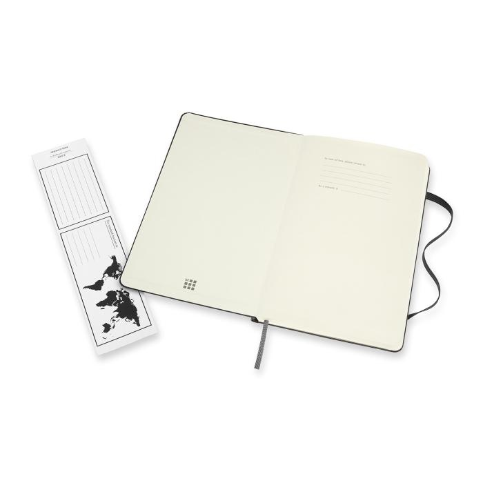 Moleskine Plain/Ruled Classic Notebook Large Black 