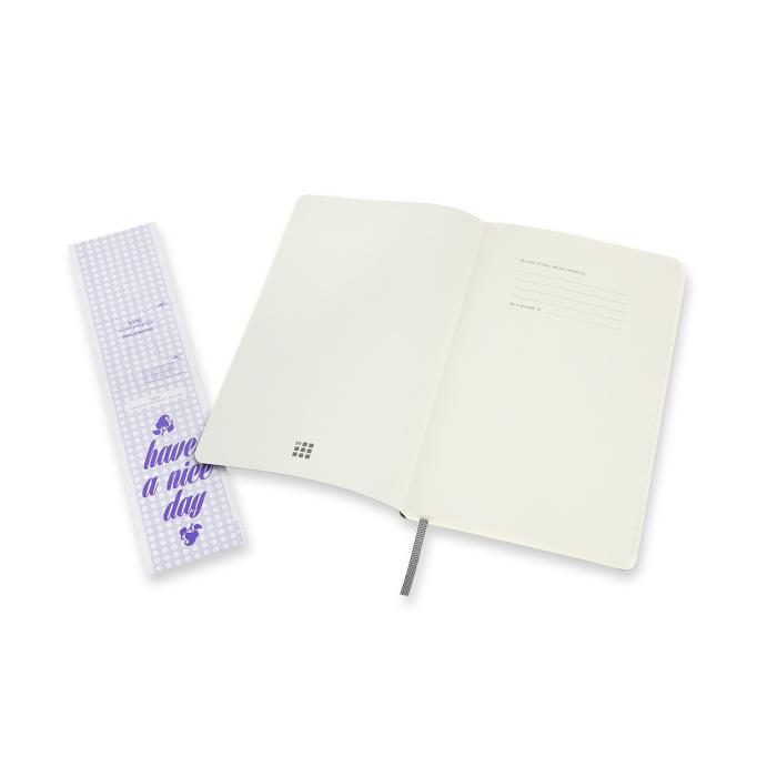 Moleskine Classic Soft Large Plain/Ruled Notebook Black