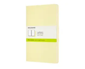 Moleskine Cahier Journal Plain Large Yellow