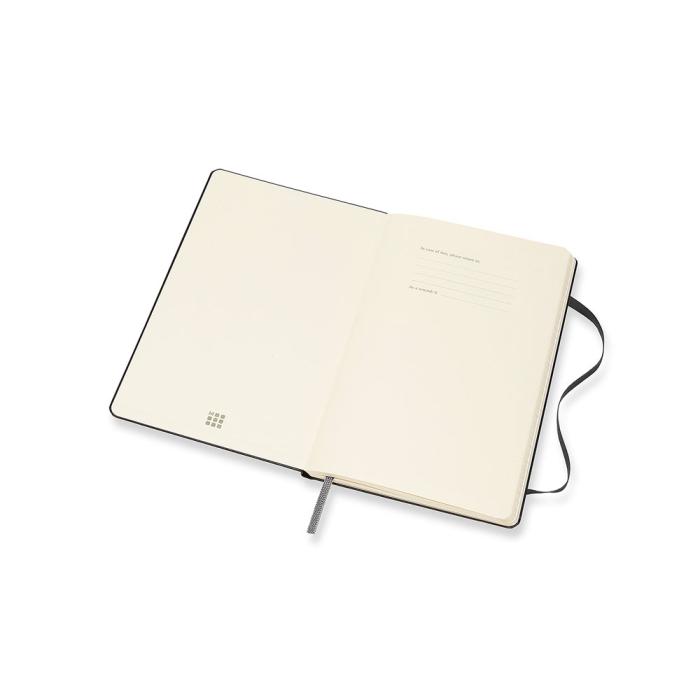 Moleskine Horizontal Weekly Black hard Large 2021