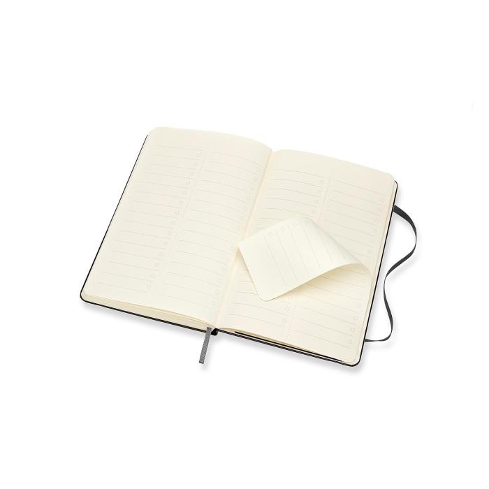 Moleskine Weekly Pro Vertical Svart hard large 2021