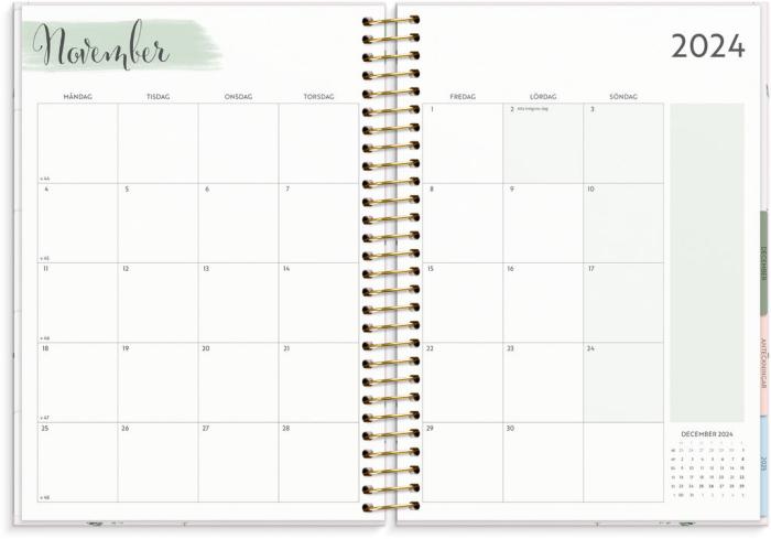 Life Organizer Blommor 2024