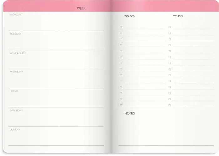 Week Planner odaterad