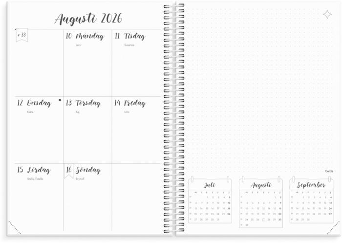 Kalender 2026 Doodle B5