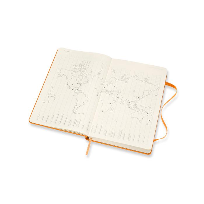 Moleskine Moleskine Daily Orange Hard Large 2021 - Kalenderkungen.se