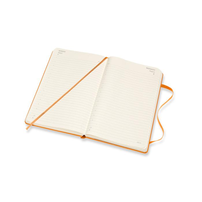 Moleskine Moleskine Daily Orange Hard Large 2021 - Kalenderkungen.se