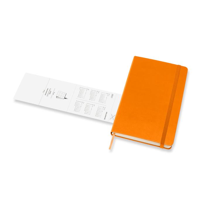 Moleskine Moleskine Daily Orange Hard Large 2021 - Kalenderkungen.se
