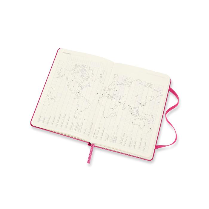 Moleskine Weekly Notebook Pink hard pocket 2021