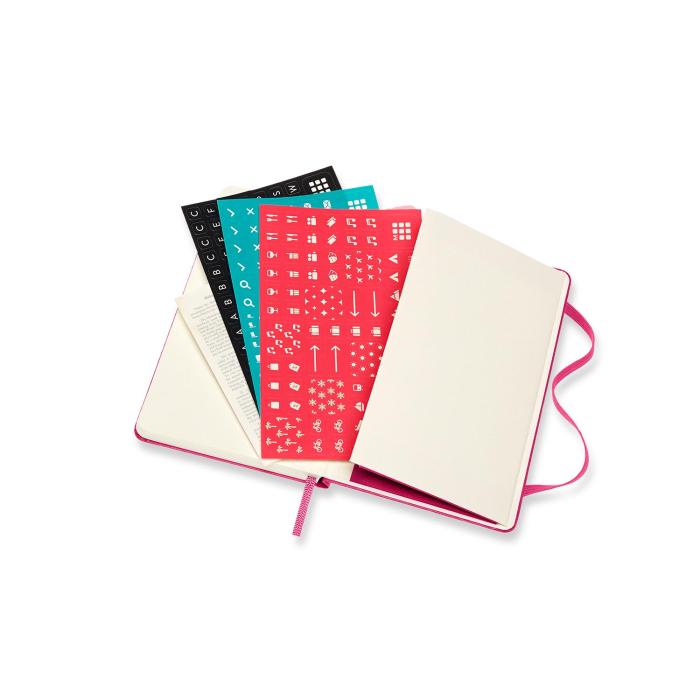 Moleskine Weekly Notebook Pink hard pocket 2021