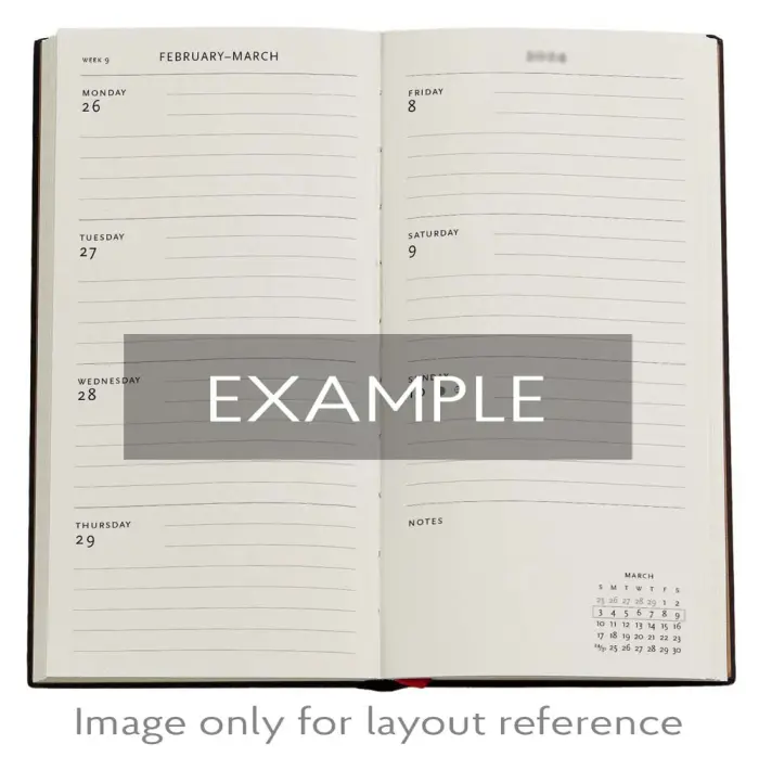 Kalender Paperblanks Porto Slim Horizontal 2026