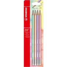 Blyertspenna Swano HB Pastell 4-Pack 