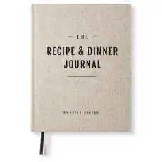 Recipe & Dinner Journal Rough Linen