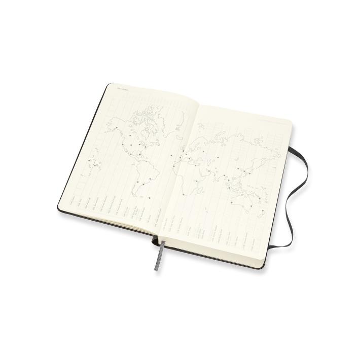 Moleskine Moleskine Daily Planner Large hard cover svart 20/21 - Kalenderkungen.se