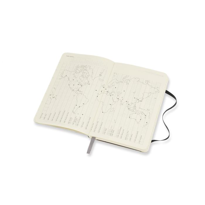 Moleskine Moleskine Veckokalender Pocket Svart soft 20/21 - Kalenderkungen.se