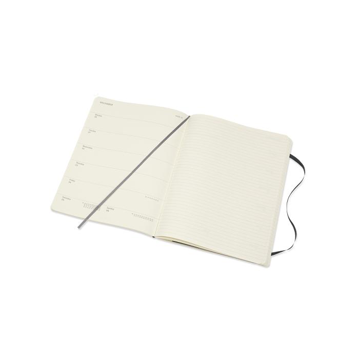 Moleskine Moleskine Veckokalender XL Svart Mjuk 20/21 - Kalenderkungen.se