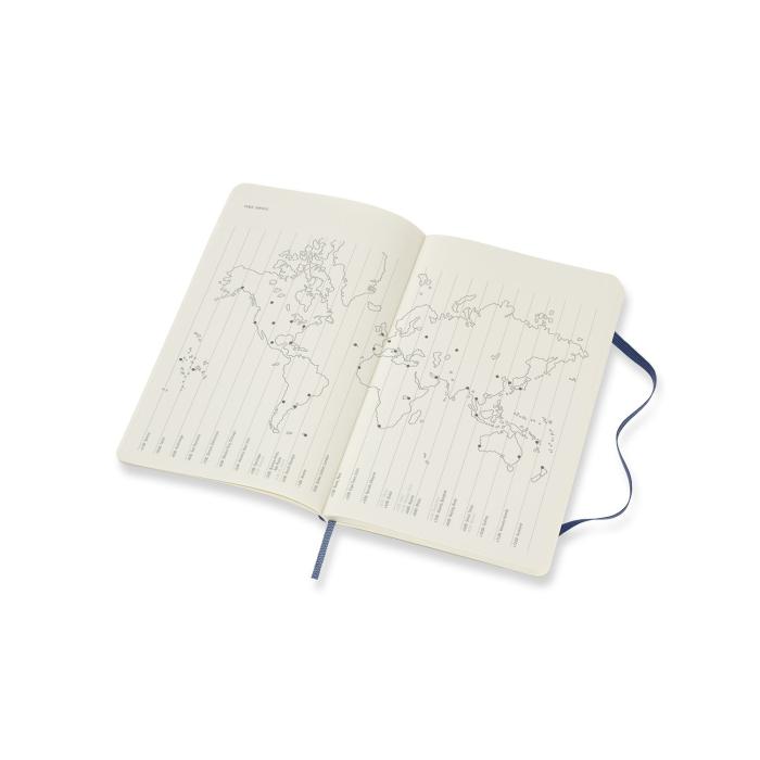 Moleskine Moleskine Veckokalender L Blå Soft 20/21 - Kalenderkungen.se