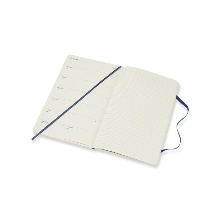 Moleskine Moleskine Veckokalender L Blå Soft 20/21 - Kalenderkungen.se