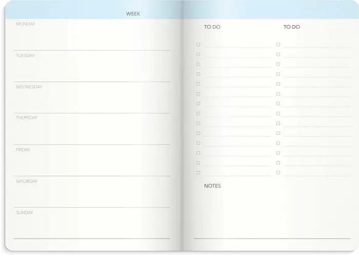 Week Planner odaterad