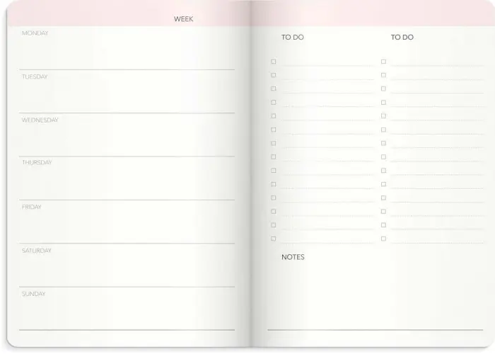 Week Planner odaterad