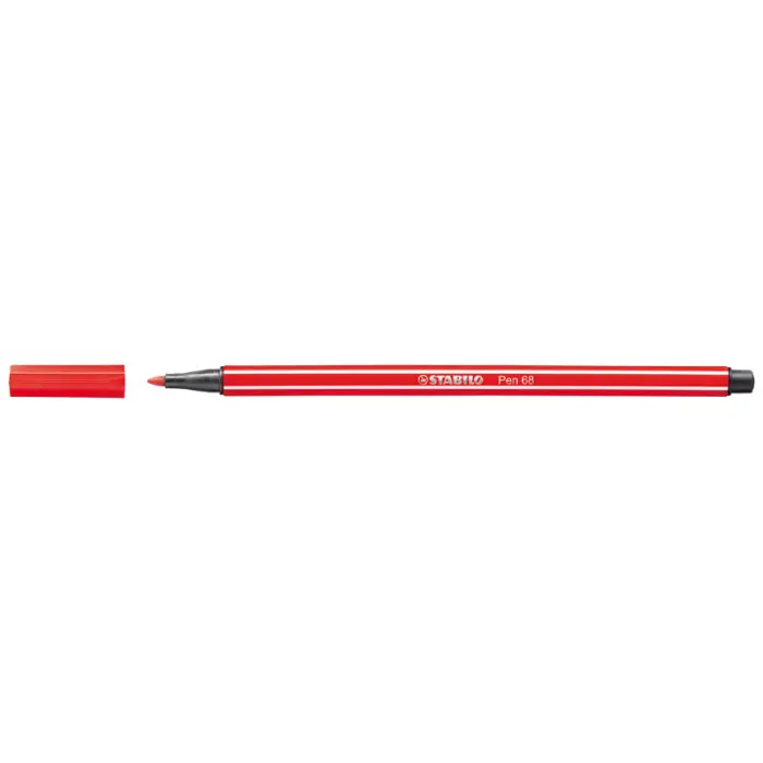 Stabilo 68 Fiberpenna Karminröd