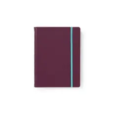 Filofax Notebook linjerad Plum