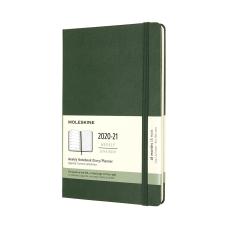 Moleskine Moleskine Veckokalender L Grön Hård 20-21 - Kalenderkungen.se