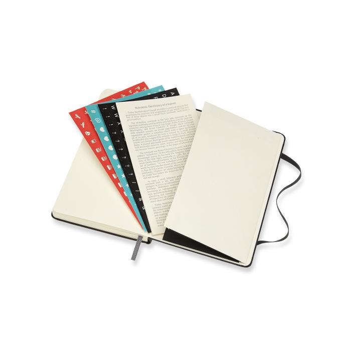 Moleskine Moleskine Horizontal Weekly Black Hard pocket 20/21 - Kalenderkungen.se