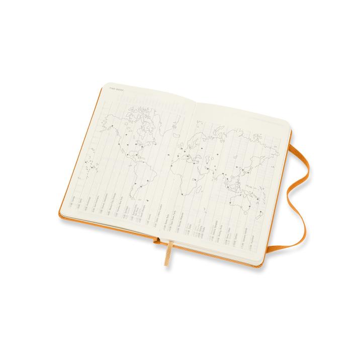 Moleskine Moleskine Veckokalender Pkt Orange Hård 20/21 - Kalenderkungen.se