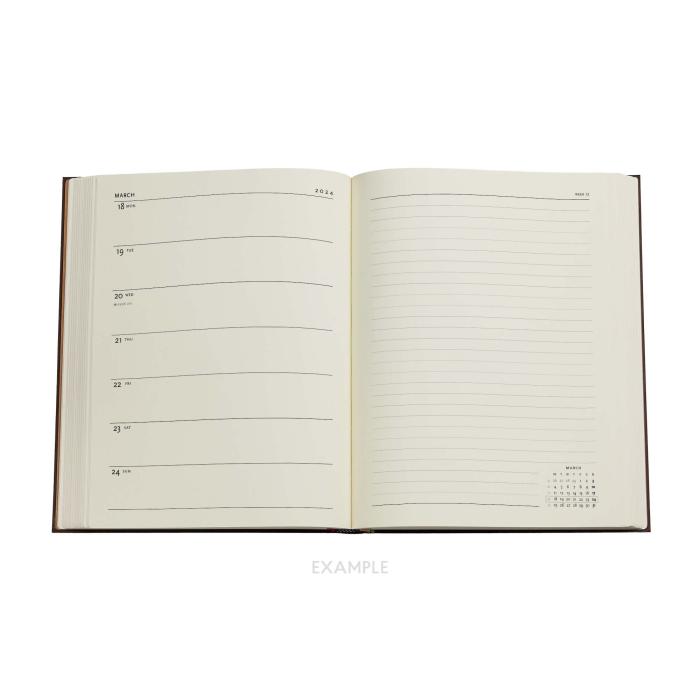 Kalender Paperblanks Morris Pink Honeysuckle Ultra 2024 
