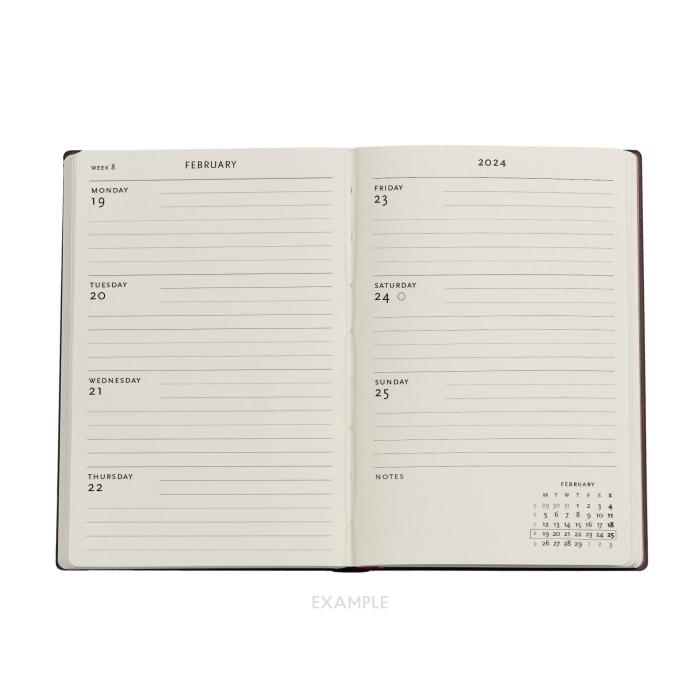 Kalender Paperblanks Mini Horizontal Granada Turqouise 2024 