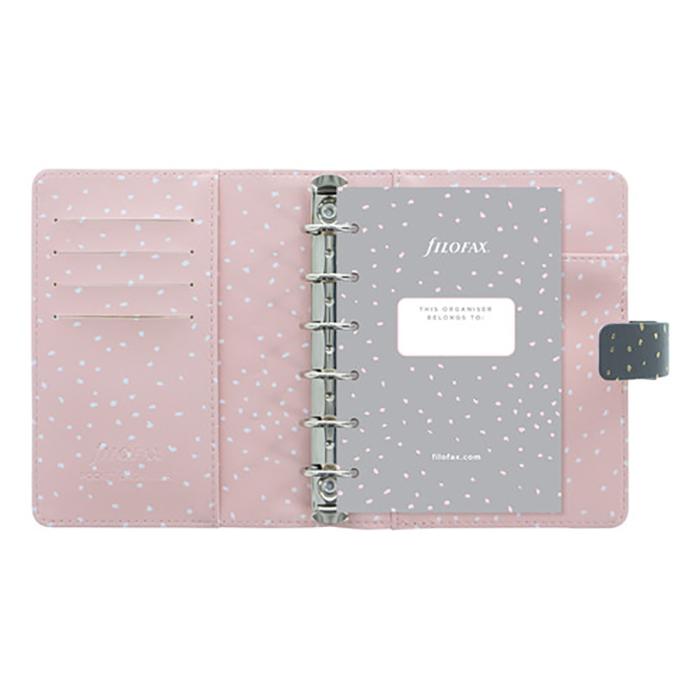 Filofax Confetti Pocket Charcoal
