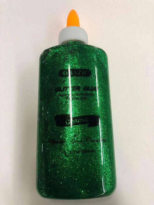 Glitterlim 160ml grön