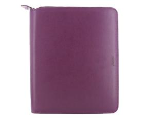 Filofax Pennybridge A5 zip lila med iPad hållare rea