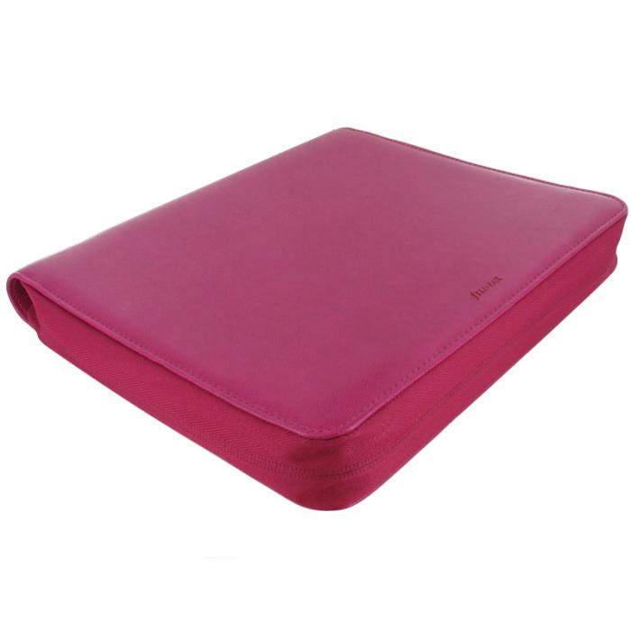 Filofax Pennybridge A5 zip med iPad hållare hallonröd rea