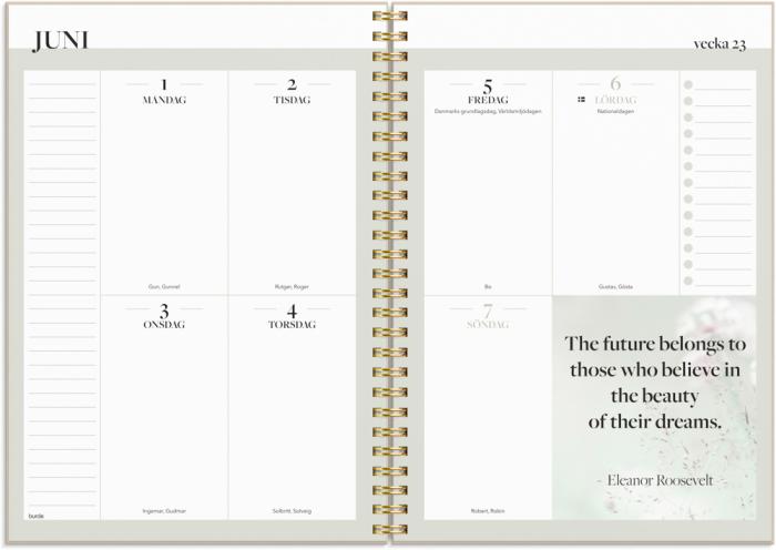 Kalender 2026 Life Planner Inspiration 