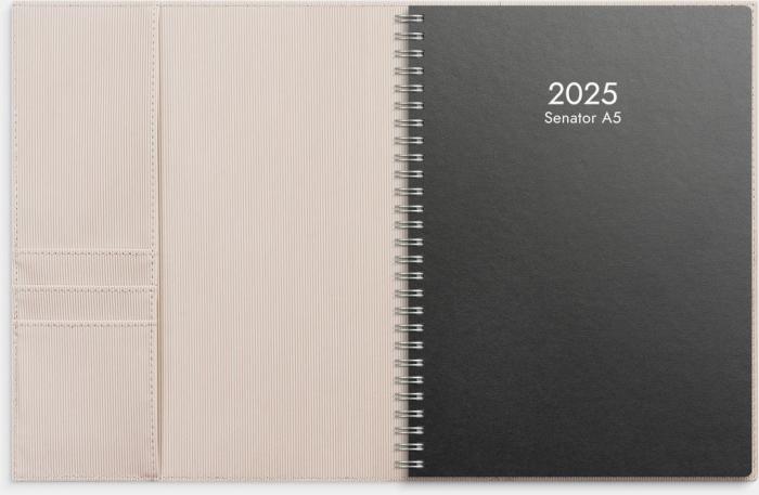 Senator A5 beige konstläder Amelia 2025