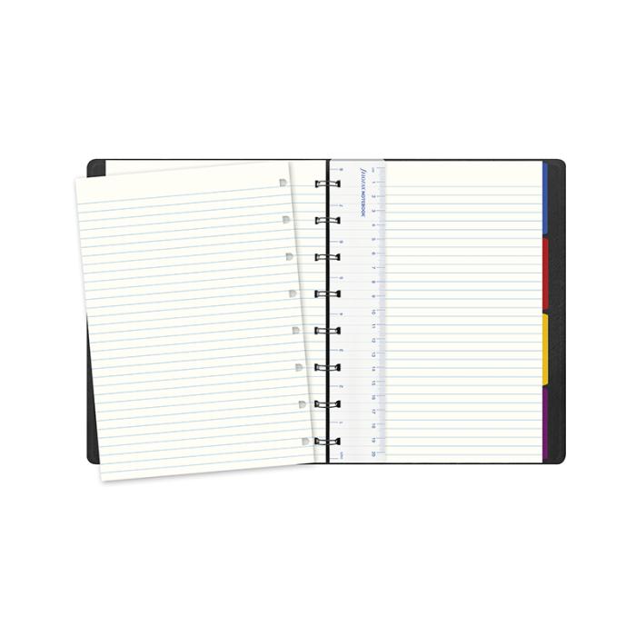 Saffiano A5 Notebook Black 