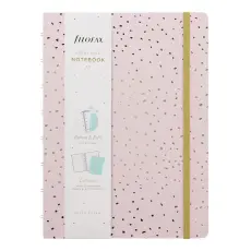 Filofax Notebook A5 Confetti Rose Quartz