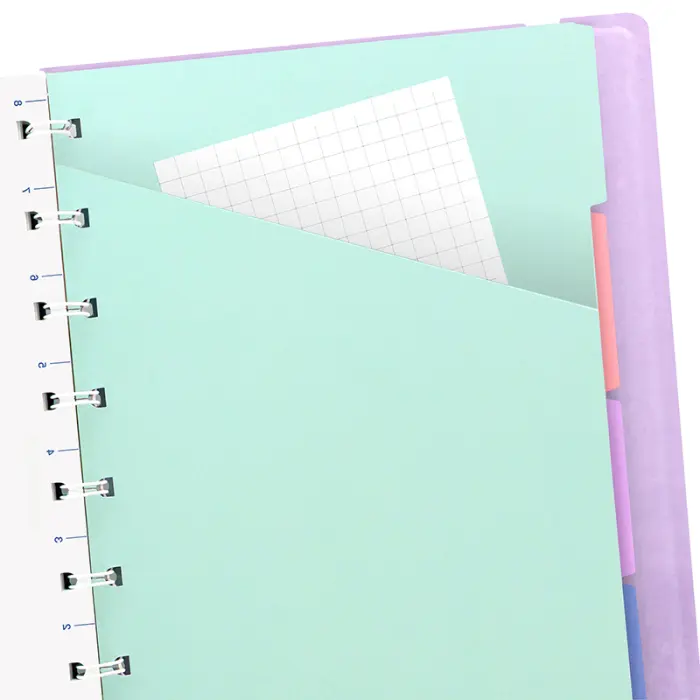 Filofax A5 Classic Notebook Linjerad Orchid 