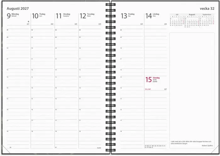 Kalender Business Country 2027